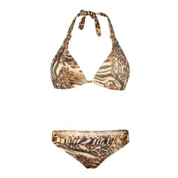 Phala animal bikiny zvířecí vzor S320 S hnědá