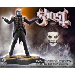 figurka Ghost - Rock Iconz - Papa Emeritus IV - (Military Jacket) - KNBZ-GHOSTPAPAMJ400
