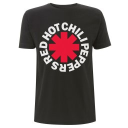 tričko pánské Red Hot Chili Peppers - Classic Asterisk - Black - RTRHCTSBCLA