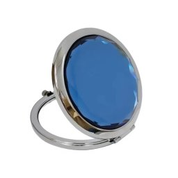 Gaira® Kosmetické zrcátko Crystal 7723, Barva modrá