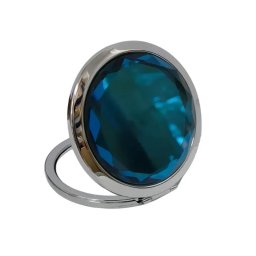 Gaira® Kosmetické zrcátko Crystal 7723, Barva tyrkysová