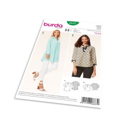 Střih Burda 6633 - Tunika, volná tunika
