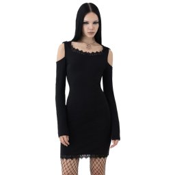 šaty dámské KILLSTAR - Moon Card - Black - KSRA011150