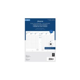 Filofax kalendář A5 2026 ČJ+SJ týden/2 stránky