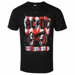 tričko pánské AC-DC - We Salute You Bold - ROCK OFF - GDAACDCTS03MB