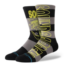 ponožky SOUNDGARDEN - BLK - STANCE - A556B24SOU-BLK
