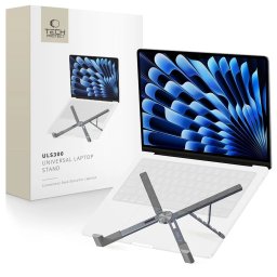 TECH-PROTECT ULS300 univerzální stolní stojan na notebooky (MacBook) - Šedý