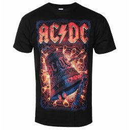 tričko pánské AC/DC - Hells Bells Explosion - black - 13642400
