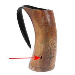 dekorace (korbel) Viking - POŠKOZENÉ - MY678
