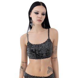 podprsenka dámská KILLSTAR - Raveena - Grey - KSRA011275