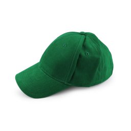 Bavlněná kšiltovka unisex vhodná k dozdobení, barva 18 zelená