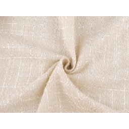 Kostýmovka s lesklou nitkou / tvíd, barva 1 (235 g/m²) krémová světlá