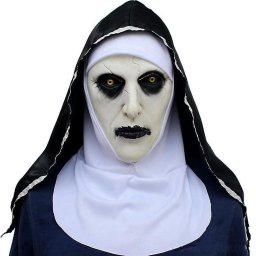 Jeptiška maska na obličej - pro děti i dospělé na Halloween či karneval
