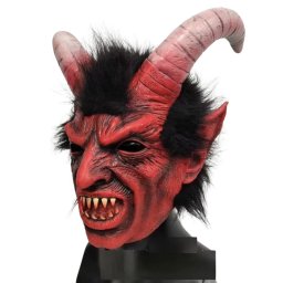 Lucifer maska na obličej (hlavu) - pro děti i dospělé na Halloween či karneval