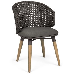 Bizzotto designové židle Ninfa Dark Chair