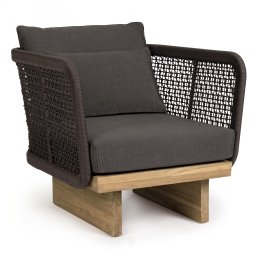 Bizzotto designová křesla Xylia Dark Armchair