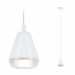 PAULMANN závěsné svítidlo Luia GU10 max. 10W satén/bílá