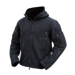 Mikina FLEECE RECON s kapucí ČERNÁ vel. L