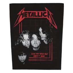 nášivka velká METALLICA - BANG THAT HEAD - RAZAMATAZ - BP1067