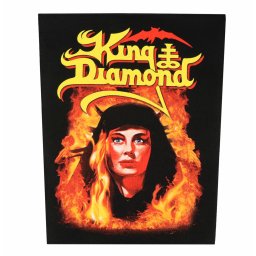 nášivka velká KING DIAMOND - FATAL PORTRAIT - RAZAMATAZ - BP1131