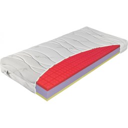 indickynabytek.cz - Pěnová matrace výška 22 cm, Antibacterial Visco Vakuo