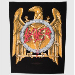 nášivka velká Slayer - Golden Eagle - RAZAMATAZ - BP0674
