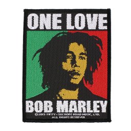 nášivka Bob Marley - One Love - RAZAMATAZ - SPR3041