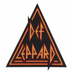 nášivka DEF LEPPARD - LOGO CUT OUT - RAZAMATAZ - SP3164