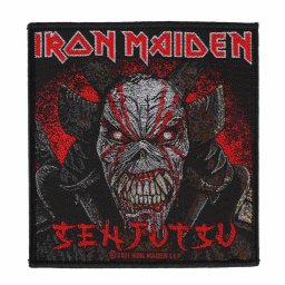 nášivka IRON MAIDEN - SENJUTSU BACK COVER - RAZAMATAZ - SPR3183