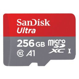SanDisk Ultra 256GB microSD card