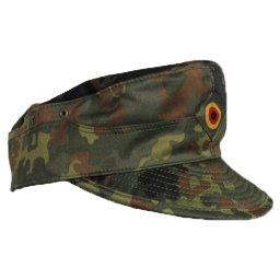 Čepice polní BW Heer s kšiltem original FLECKTARN vel. 55