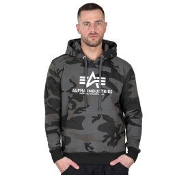 mikina pánská ALPHA INDUSTRIES - Basic - Camo - black camo_178312C