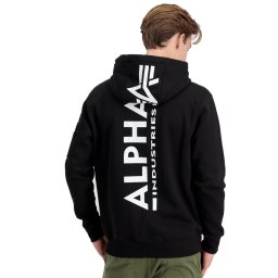 mikina pánská ALPHA INDUSTRIES - Back Print - black_128342