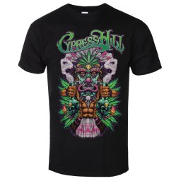 tričko pánské CypressHill - Tiki Time - ROCK OFF - Black - CYPTS06MB
