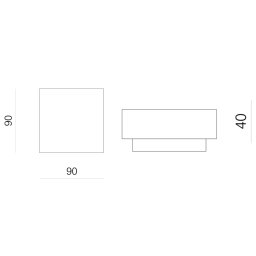 Prostoria designové sedačky Layout Sofa Pouf L
