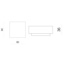 Prostoria designové sedačky Layout Sofa Pouf M