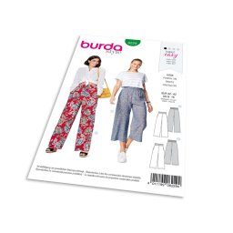 Střih Burda 6229 - Kalhoty, letní kalhoty