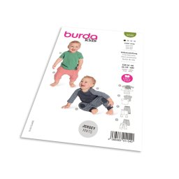 Střih Burda 9246 - Tričko a tepláčky pro miminka