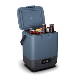 Klarstein SwiftFrost 12L chladící box, 12V-24V/230V, do -20 °C, kompresor, 2 úrovně výkonu, LED displej