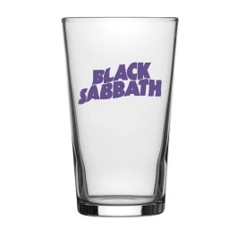 sklenice Black Sabbath - Purple Logo - RAZAMATAZ - BG040