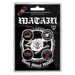 placky Watain - Black Metal Militia - RAZAMATAZ - BB076