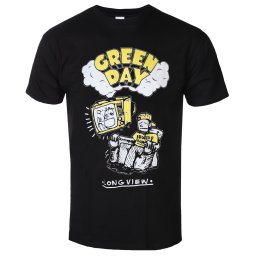 tričko pánské Green Day - Longview Doodle - ROCK OFF - GDTS24MB