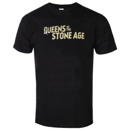tričko pánské Queens of the Stone Age - Bullet Shot Logo - ROCK OFF - QOTSATS16MB