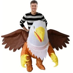 Nafukovací kostým Orel (grifin) s ventilátorem - Halloween kostým pro dospělé