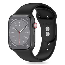 Silikonový řemínek Tech-Protect SILICONE Apple Watch 4/5/6/7/8/SE a Ultra 1/2 44/45/49mm - black