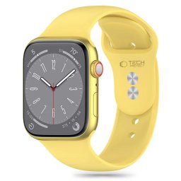 Silikonový řemínek Tech-Protect SILICONE Apple Watch 4/5/6/7/8/SE a Ultra 1/2 44/45/49mm - canary yellow