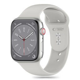 Silikonový řemínek Tech-Protect SILICONE Apple Watch 4/5/6/7/8/SE a Ultra 1/2 44/45/49mm - stone