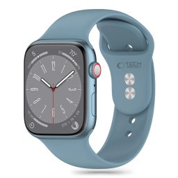 Silikonový řemínek Tech-Protect SILICONE Apple Watch 4/5/6/7/8/SE a Ultra 1/2 44/45/49mm - winter blue