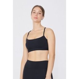 Tezenis Krátký Vyztužený Sportovní Top s Úzkými Ramínky Žena Cerná Größe L