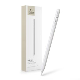 Dotykové pero Tech-Protect Digital Magnetic Stylus Pen 3 pro Apple iPad - bílé